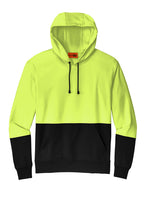 Cargar imagen en el visor de la galería, Safety Yellow Enhanced Visibility Fleece Pullover Hoodie