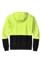 Cargar imagen en el visor de la galería, Safety Yellow Enhanced Visibility Fleece Pullover Hoodie
