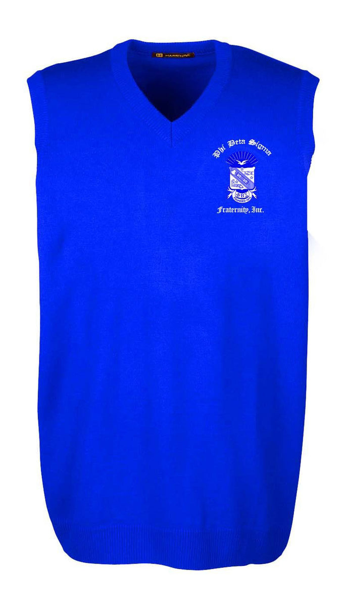 Phi Beta Sigma Vest – Black Collection Apparel