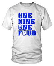 Load image into Gallery viewer, Phi Beta Sigma One Nine One Four Embossed T-Shirt