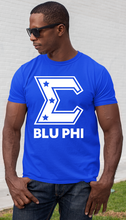 Load image into Gallery viewer, Phi Beta Sigma Fraternity Sigma Blu Phi T-Shirt (Royal Blue)