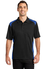 Load image into Gallery viewer, CornerStone ® Select Snag-Proof Two Way Colorblock Pocket Polo. CS416