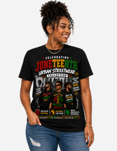 Cargar imagen en el visor de la galería, Juneteenth Urban Streetwear T-Shirt