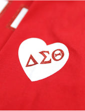 Load image into Gallery viewer, DELTA SIGMA THETA LONG SLEEVE TEE RED