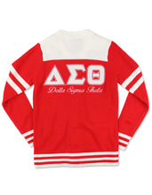 Load image into Gallery viewer, DST WOOL SWEATER CARDIGAN_RED