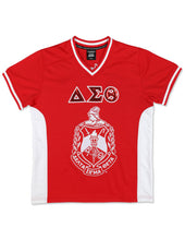 Cargar imagen en el visor de la galería, Camiseta de fútbol Delta Sigma Theta (rojo)