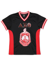 Cargar imagen en el visor de la galería, Camiseta de fútbol Delta Sigma Theta (negro)