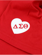 Load image into Gallery viewer, Delta Sigma Theta Red Sequin T-shirt