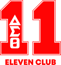 Load image into Gallery viewer, Delta Sigma Theta Line Number T-shirts 1-100