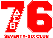 Load image into Gallery viewer, Delta Sigma Theta Line Number T-shirts 1-100