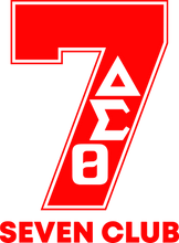 Load image into Gallery viewer, Delta Sigma Theta Line Number T-shirts 1-100