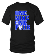 Load image into Gallery viewer, Phi Beta Sigma One Nine One Four Embossed T-Shirt
