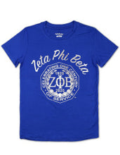 Load image into Gallery viewer, Zeta Phi Beta Centennial Foil T-Shirt