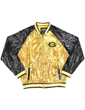 Cargar imagen en el visor de la galería, CHAQUETA DE LENTEJUELAS GRAMBLING STATE BORDADO DE TIGRE