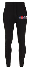 Load image into Gallery viewer, Howard University HBCU Drip Black Joggers