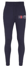 Load image into Gallery viewer, Howard University HBCU Drip Navy Joggers