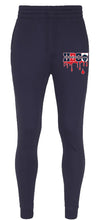 Load image into Gallery viewer, Howard University HBCU Drip Navy Joggers