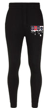 Load image into Gallery viewer, Howard University HBCU Drip Black Joggers