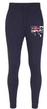 Load image into Gallery viewer, Howard University HBCU Drip Navy Joggers