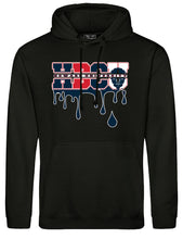 Load image into Gallery viewer, Black Howard University HBCU Drip Hoodie