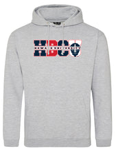 Load image into Gallery viewer, Grey Howard University HBCU Drip Hoodie