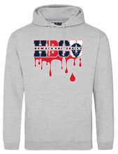 Load image into Gallery viewer, Grey Howard University HBCU Drip Hoodie