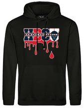 Load image into Gallery viewer, Black Howard University HBCU Drip Hoodie