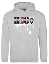 Load image into Gallery viewer, Grey Howard University HBCU Drip Hoodie