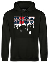 Load image into Gallery viewer, Black Howard University HBCU Drip Hoodie