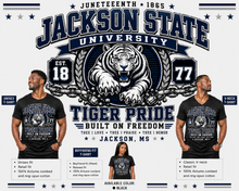Load image into Gallery viewer, Jackson State University Juneteenth T-shirt