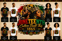 Cargar imagen en el visor de la galería, Juneteenth Culture Built This T-Shirt