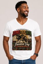 Cargar imagen en el visor de la galería, Juneteenth Freedom Day T-Shirt
