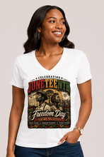 Cargar imagen en el visor de la galería, Juneteenth Freedom Day T-Shirt
