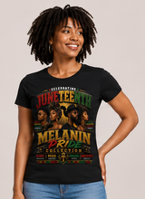 Cargar imagen en el visor de la galería, Juneteenth Melanin Pride T-Shirt