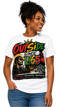 Cargar imagen en el visor de la galería, Juneteenth Outside Since 1865 T-Shirt