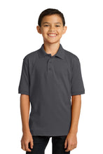 Load image into Gallery viewer, Port & Company ® Youth Core Blend Jersey Knit Polo. KP55Y