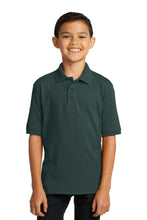 Load image into Gallery viewer, Port & Company ® Youth Core Blend Jersey Knit Polo. KP55Y