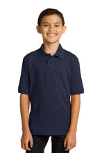 Load image into Gallery viewer, Port & Company ® Youth Core Blend Jersey Knit Polo. KP55Y