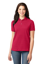 Load image into Gallery viewer, Port Authority ® Women's Heavyweight Cotton Pique Polo. L420