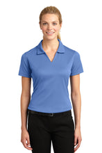 Load image into Gallery viewer, Sport-Tek ® Women's Dri-Mesh ® V-Neck Polo. L469