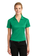 Load image into Gallery viewer, Sport-Tek ® Women's Dri-Mesh ® V-Neck Polo. L469