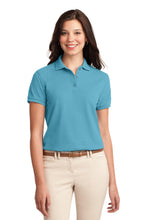 Load image into Gallery viewer, Port Authority ® Women's Silk Touch™ Polo. L500