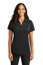 Load image into Gallery viewer, Port Authority ® Women's Diamond Jacquard Polo. L569