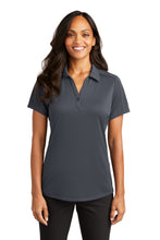 Load image into Gallery viewer, Port Authority ® Women's Diamond Jacquard Polo. L569