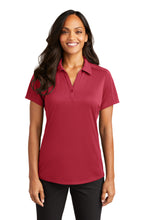 Load image into Gallery viewer, Port Authority ® Women's Diamond Jacquard Polo. L569