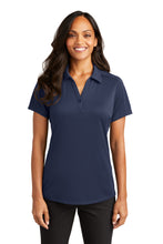 Load image into Gallery viewer, Port Authority ® Women's Diamond Jacquard Polo. L569