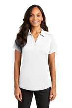 Load image into Gallery viewer, Port Authority ® Women's Diamond Jacquard Polo. L569