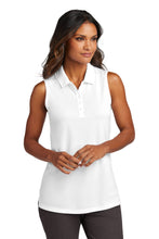 Load image into Gallery viewer, Port Authority ® Women's Dry Zone ® UV Micro-Mesh Sleeveless Polo LK110SV