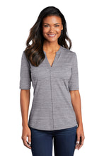 Load image into Gallery viewer, Port Authority ® Women's Stretch Heather Open Neck Top LK583