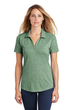 Load image into Gallery viewer, Sport-Tek ® Women's PosiCharge ® Tri-Blend Wicking Polo. LST405